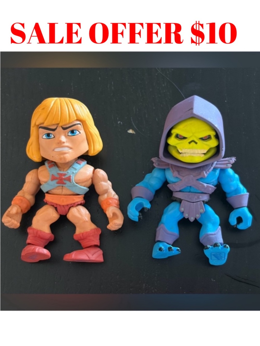 He-Man Skeletor Masters Of The Universe MOTU Loyal Subjects Toy Figures